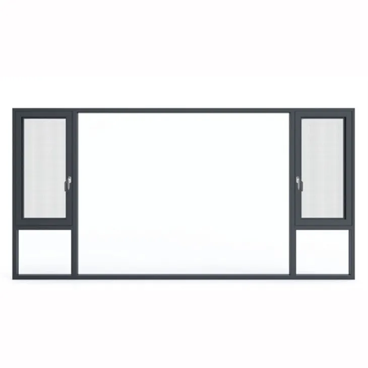 Aluminium Frame Fixed Glass Window Design
